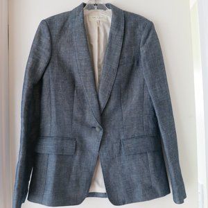 Rag & Bone Indigo Natalie Chambray Blazer - Size 2